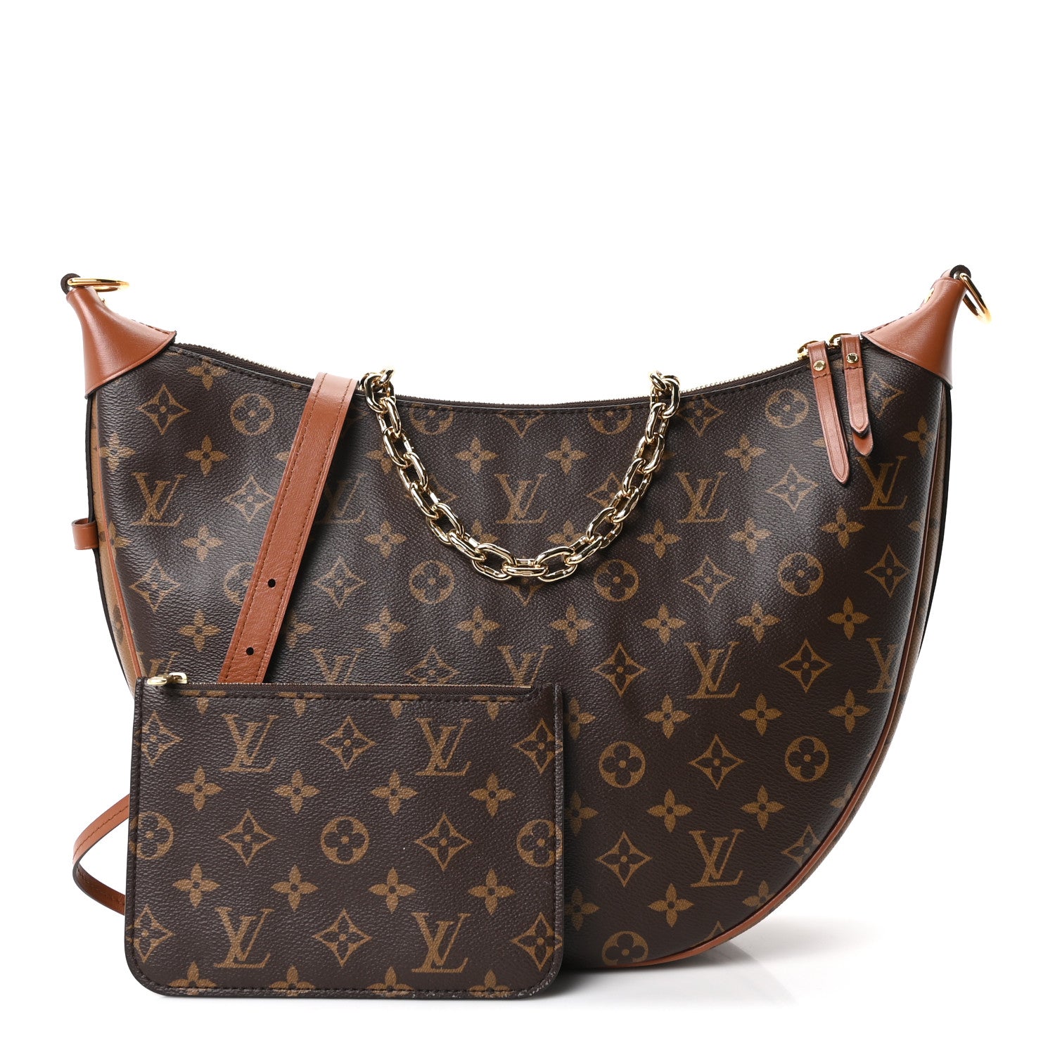 Louis Vuitton Reverse Monogram Loop Hobo 7 of 9