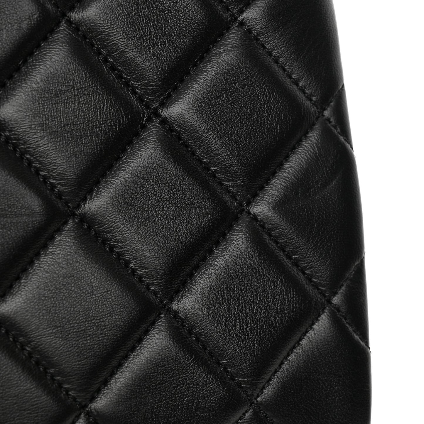 Lambskin Quilted Small Trendy CC Dual Handle Flap Bag Black