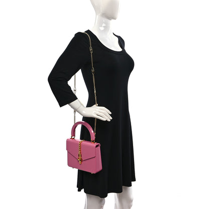 Gucci Plexiglass Mini Sylvie 1969 Top Handle Bag Pink 2 of 10