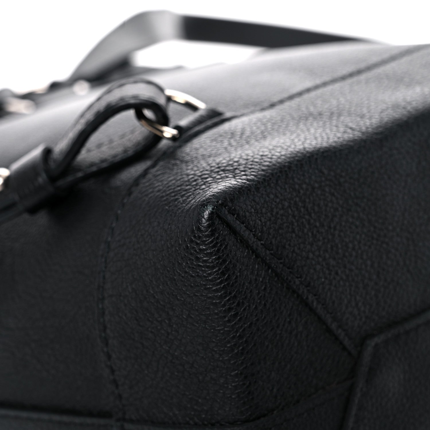 Louis Vuitton Calfskin Lockme Backpack Black 10 of 16