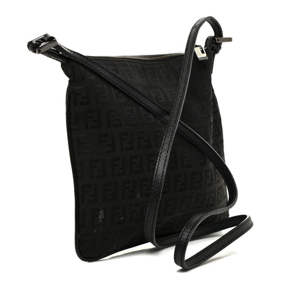 Fendi Zucchino Crossbody Black 3 of 12