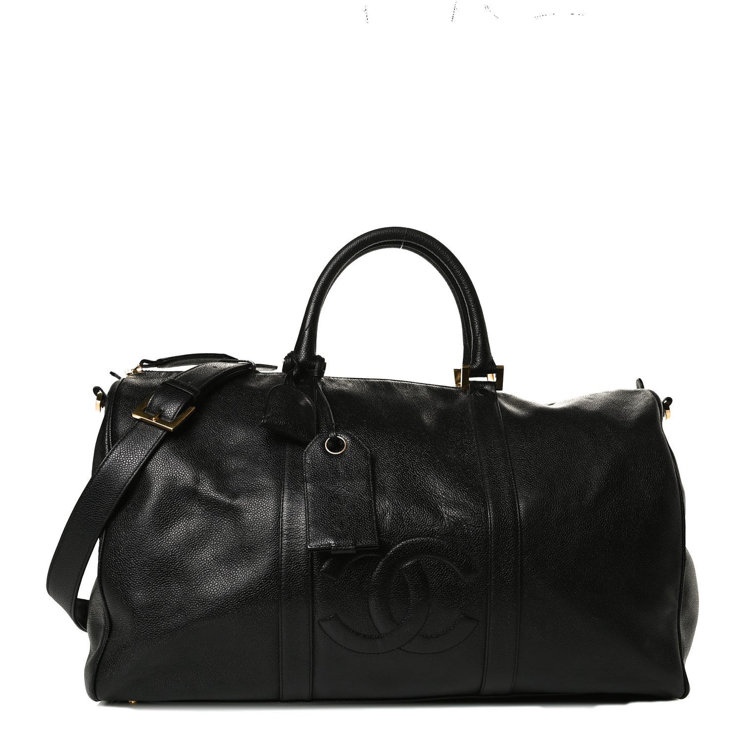 Caviar Timeless CC Duffel Bag Black