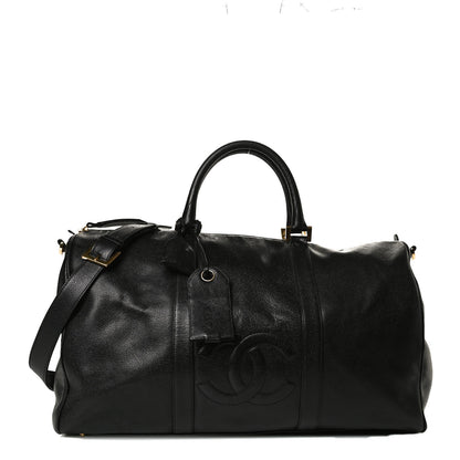 Chanel Caviar Timeless CC Duffel Bag Black 1 of 17