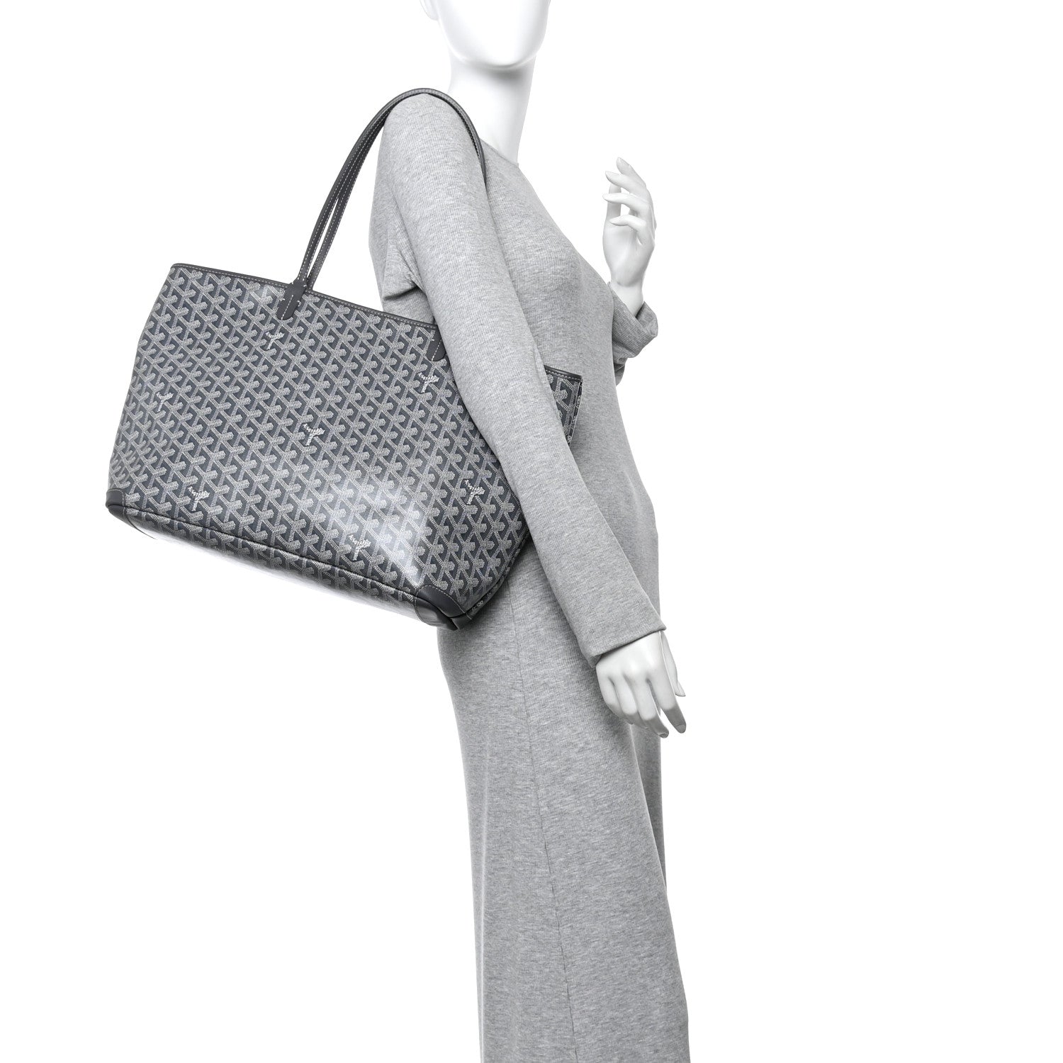 Goyard Goyardine Artois MM Grey 2 of 10