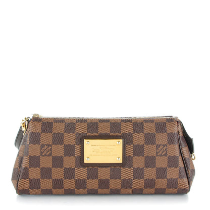 Louis Vuitton Damier Ebene Eva Clutch 1 of 7