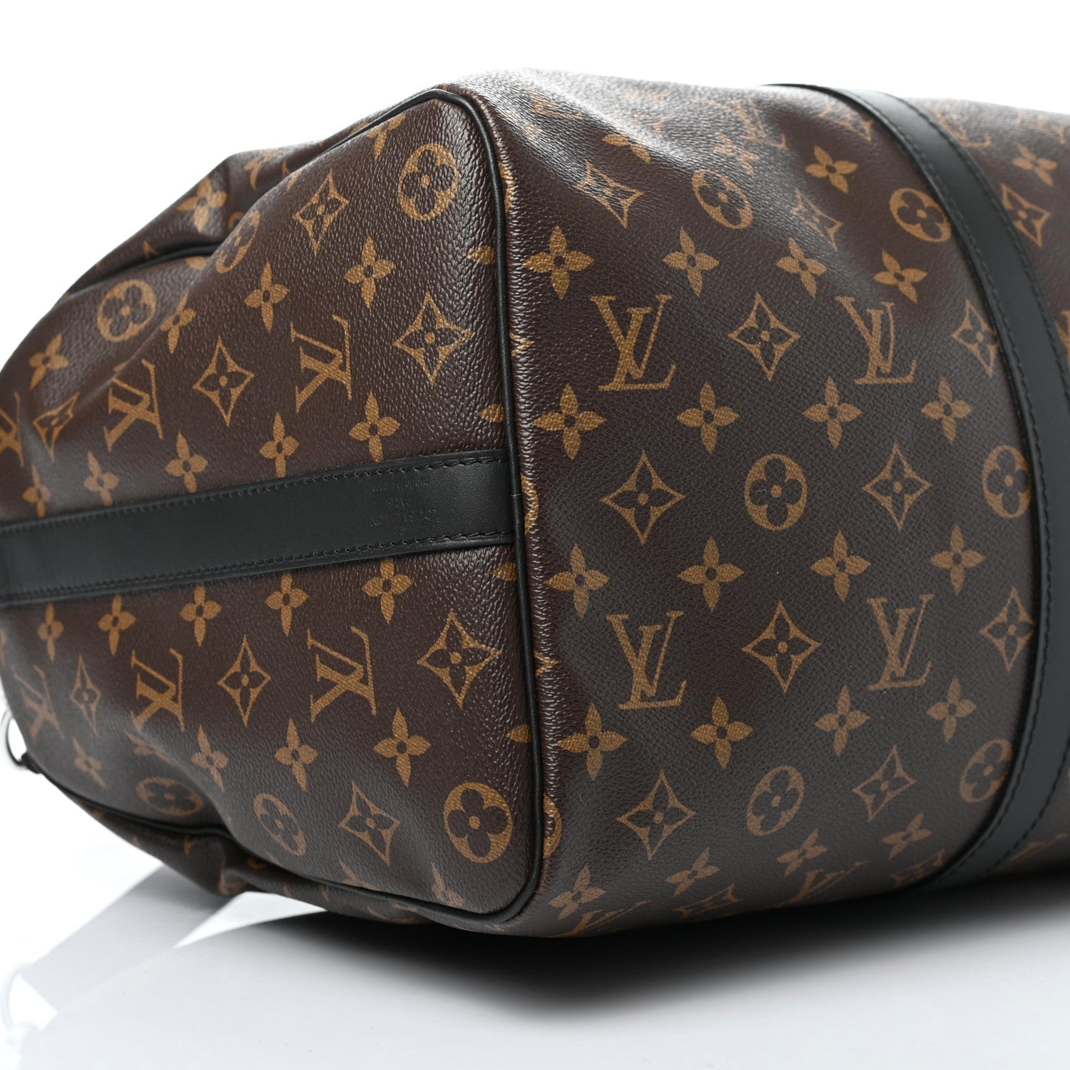 Louis Vuitton Monogram Macassar Keepall Bandouliere 45 8 of 9