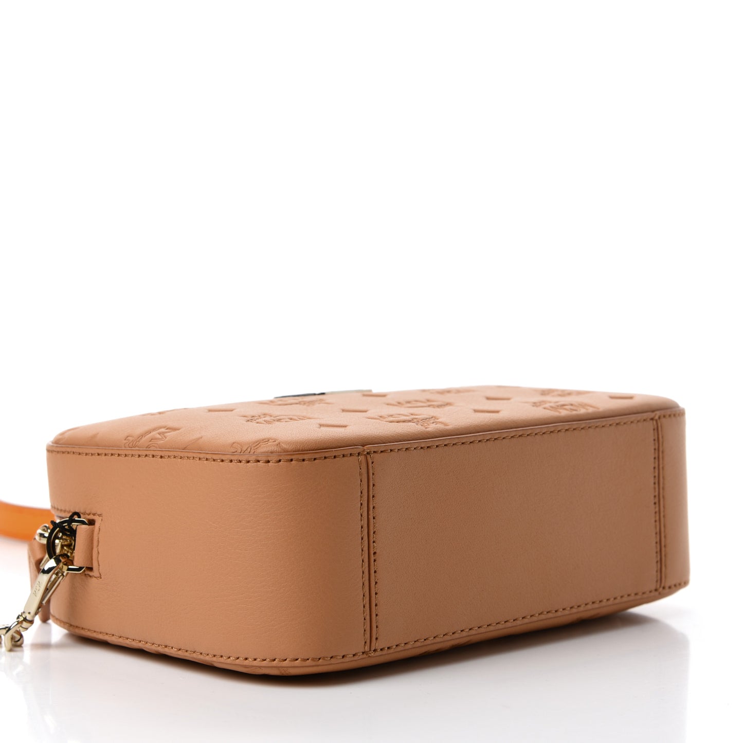 Calfskin Ottomar Monogram Klara Crossbody Bag Sandstone