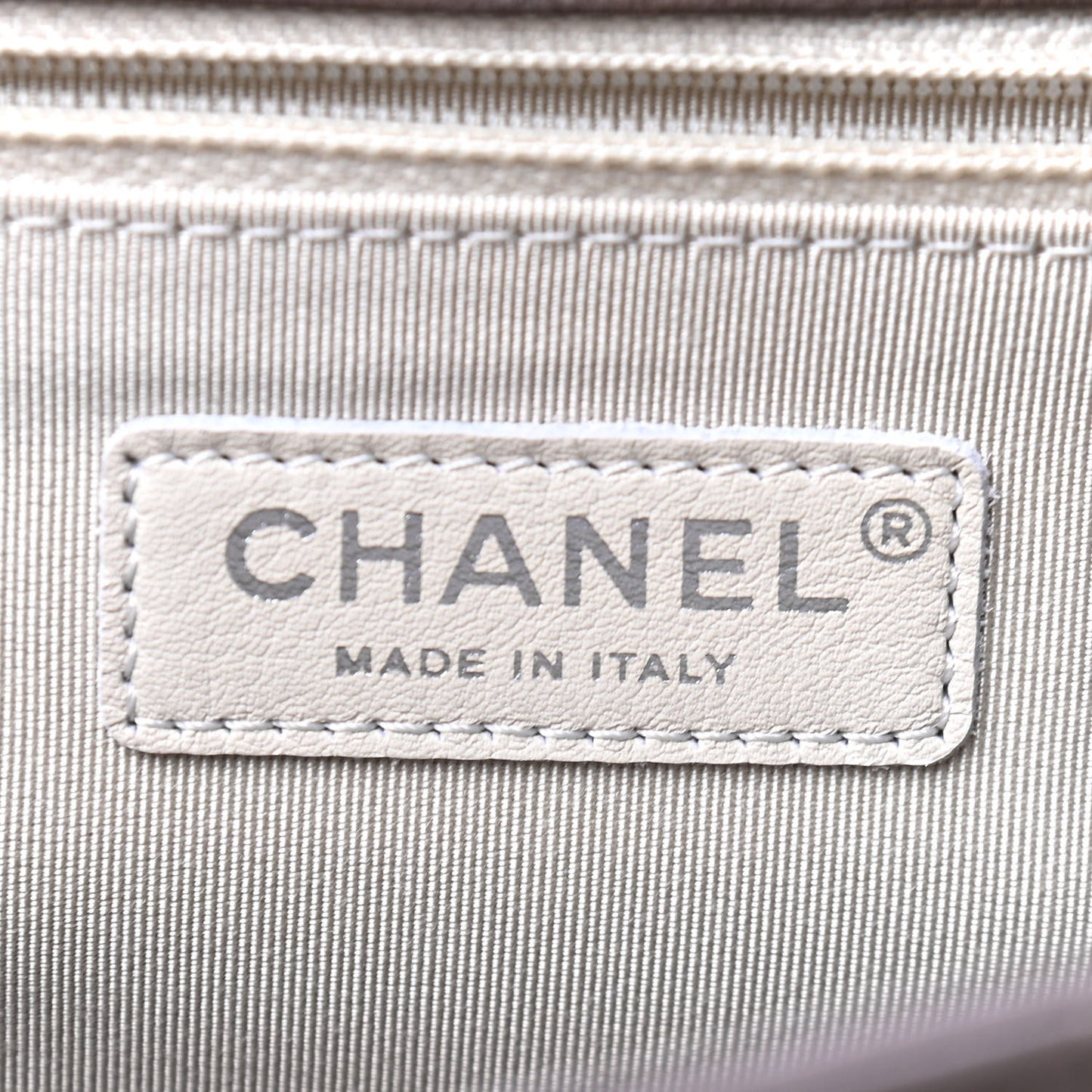 Washed Lambskin Quilted Chain Around Maxi Flap Brown