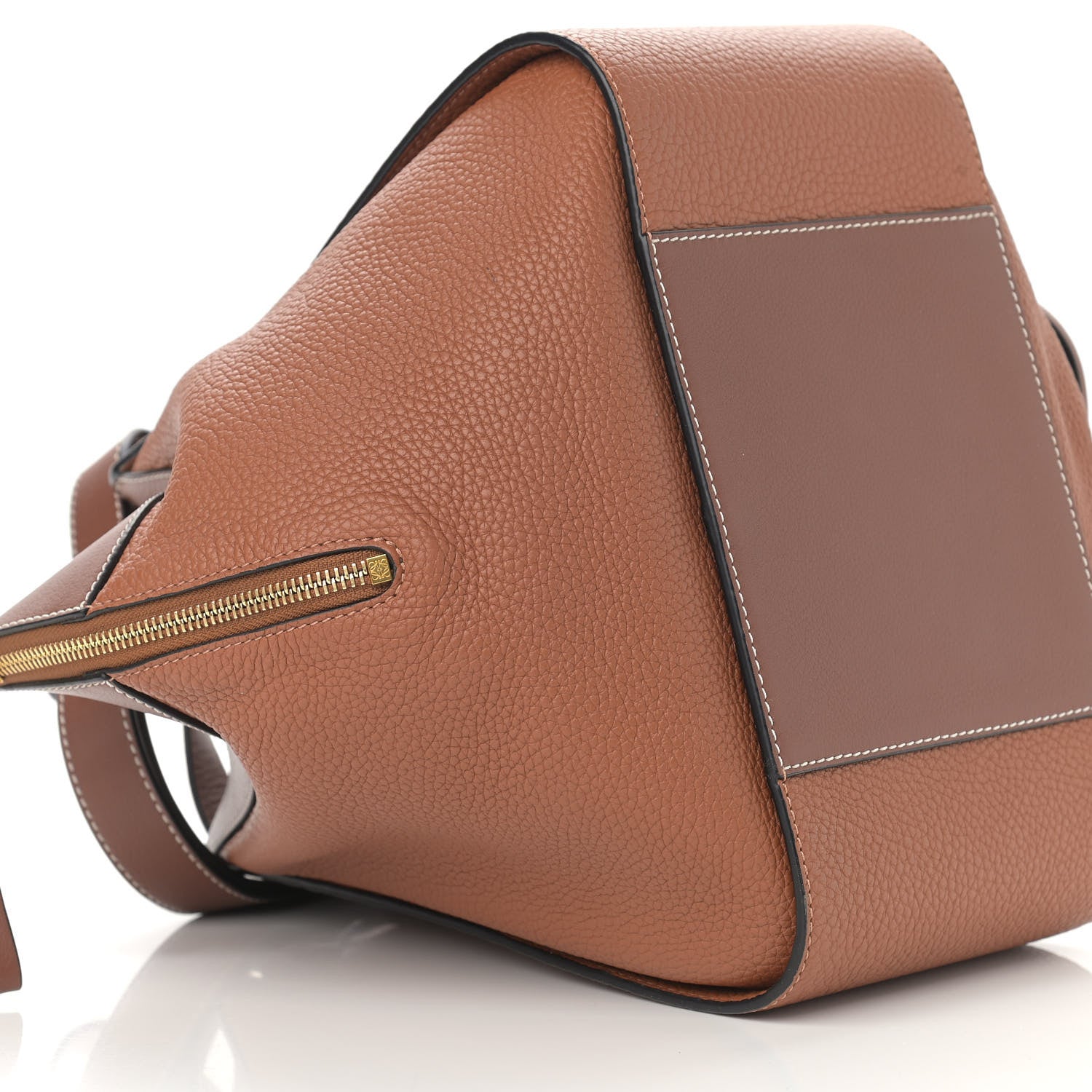 Loewe Grained Calfskin Small Hammock Shoulder Bag Tan 9 of 11