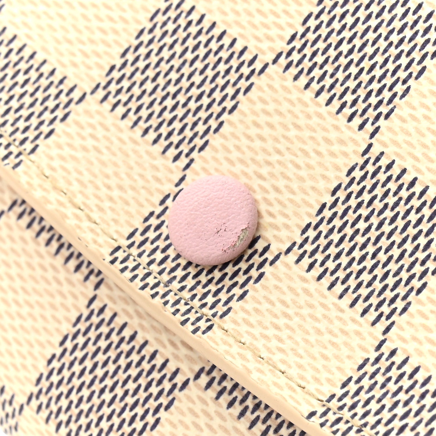 Louis Vuitton Damier Azur Emilie Wallet Rose Ballerine 11 of 11