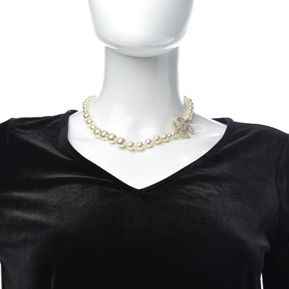 Chanel Graduated Pearl CC Short Necklace Gold 2 of 5