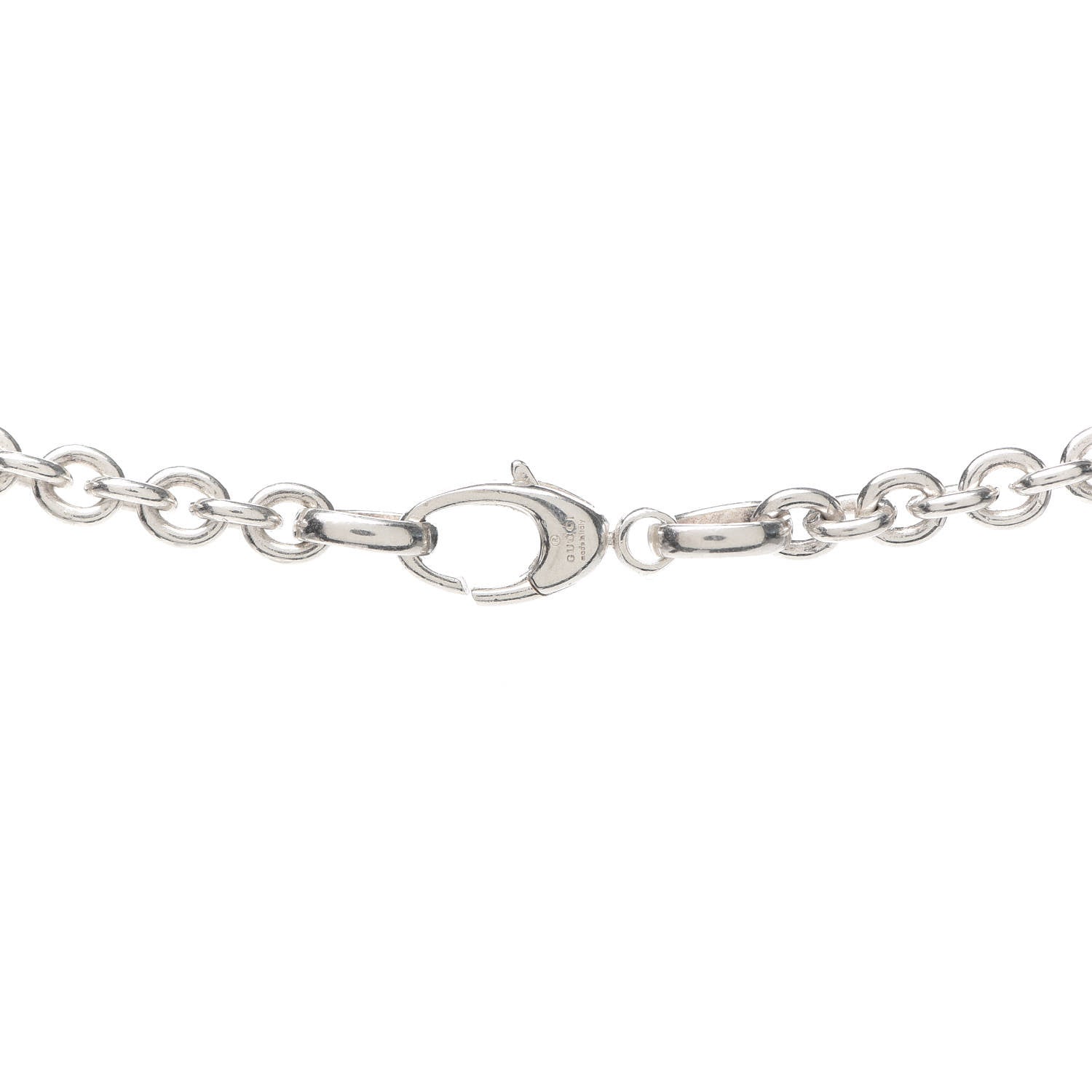 Gucci Sterling Silver Britt Necklace 4 of 4