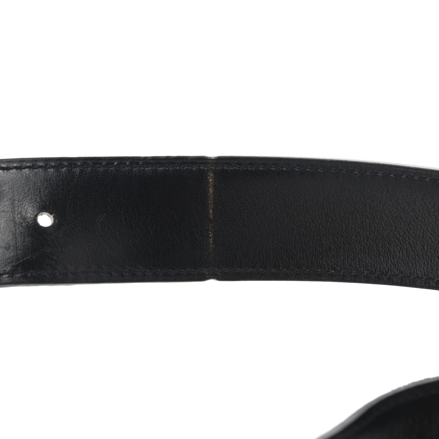 Hermes Box Togo 32mm H Belt Black Gold 15 of 18