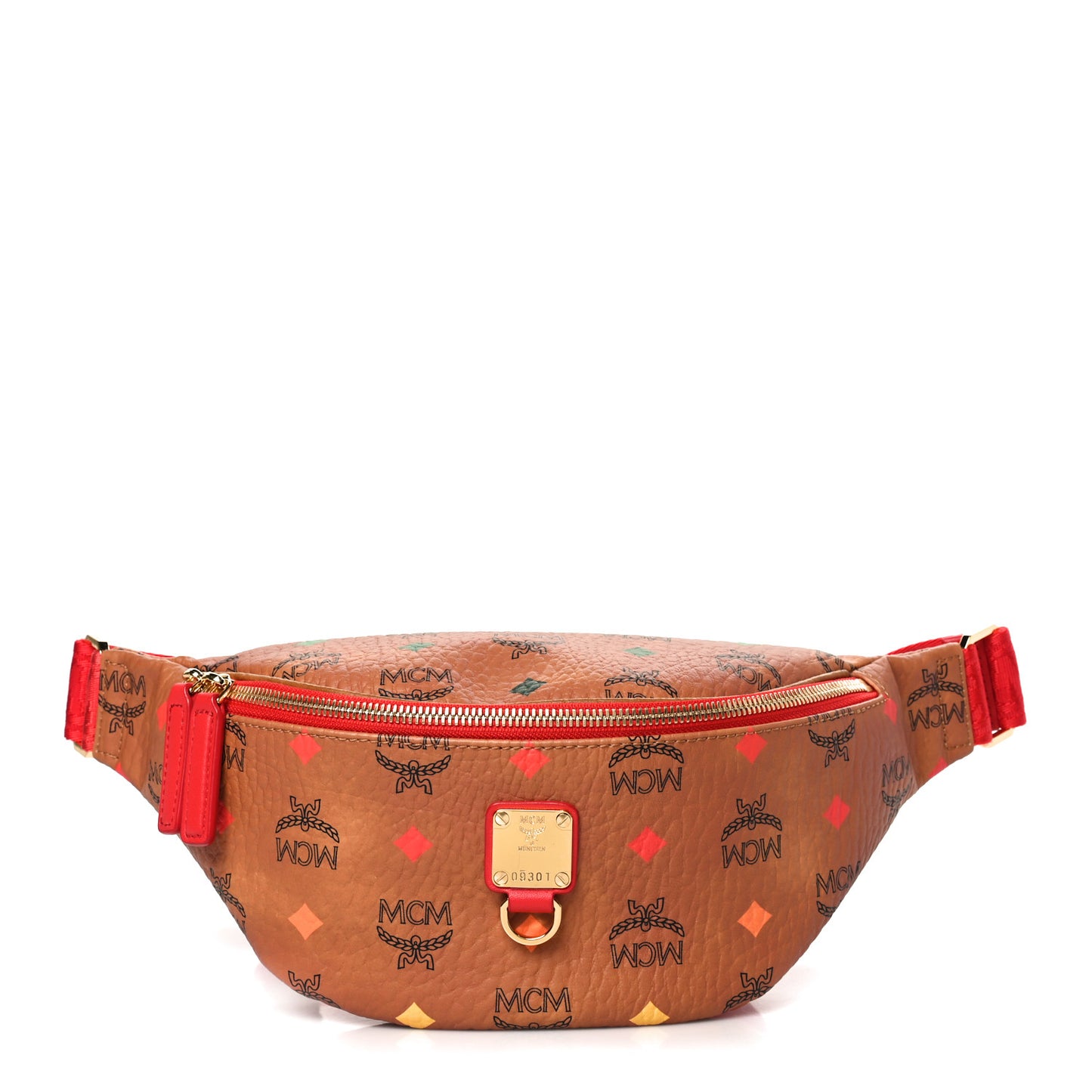 Skyoptic Visetos Small Fursten Belt Bag Diamond Cognac