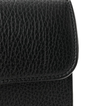 Gucci Dollar Calfskin Small Interlocking G Shoulder Bag Black 12 of 12