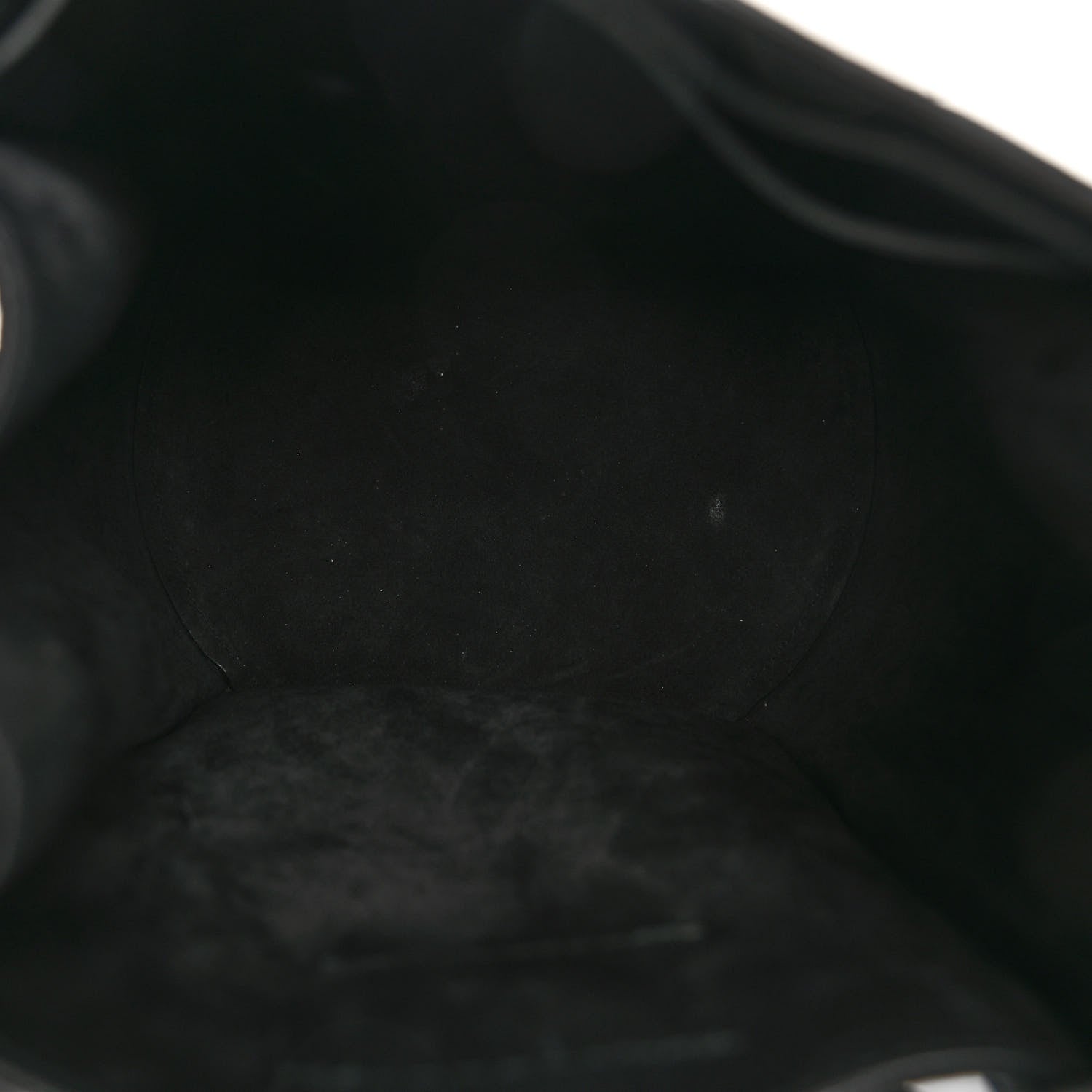 Celine Smooth Calfskin Long Strap Big Bucket Bag Black 5 of 11