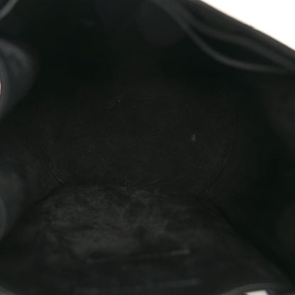 Celine Smooth Calfskin Long Strap Big Bucket Bag Black 5 of 11