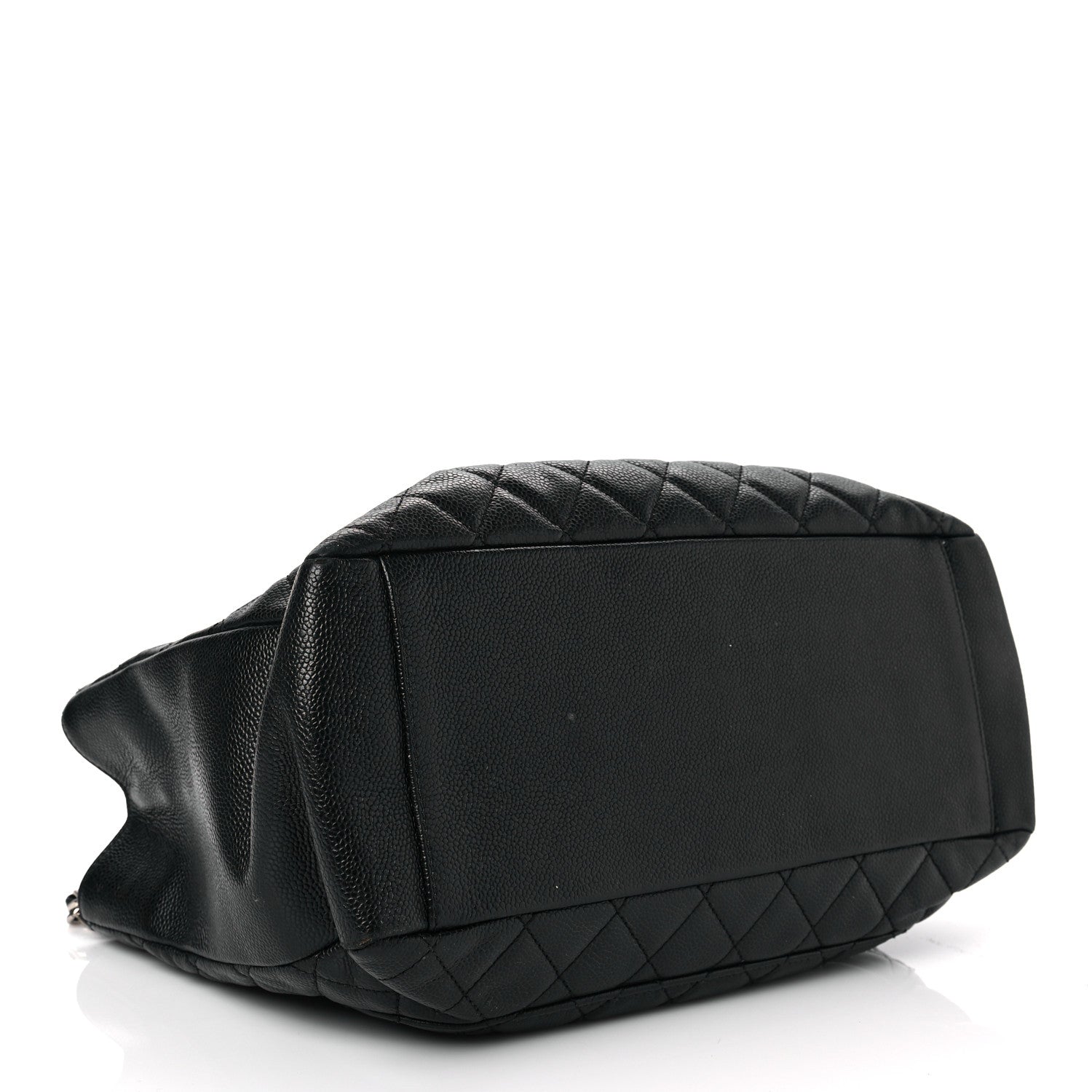 Chanel Caviar Quilted Grand Shopping Tote GST Black 4 of 7