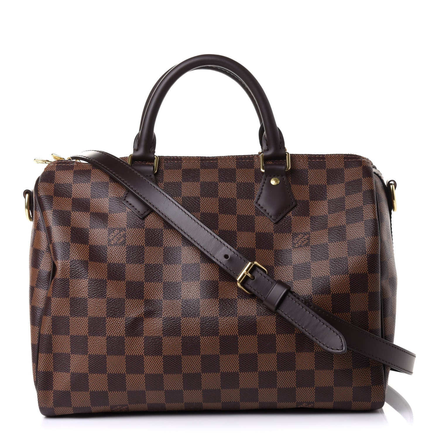 Louis Vuitton Damier Ebene Speedy Bandouliere 30 1 of 8