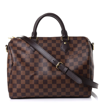 Louis Vuitton Damier Ebene Speedy Bandouliere 30 1 of 8