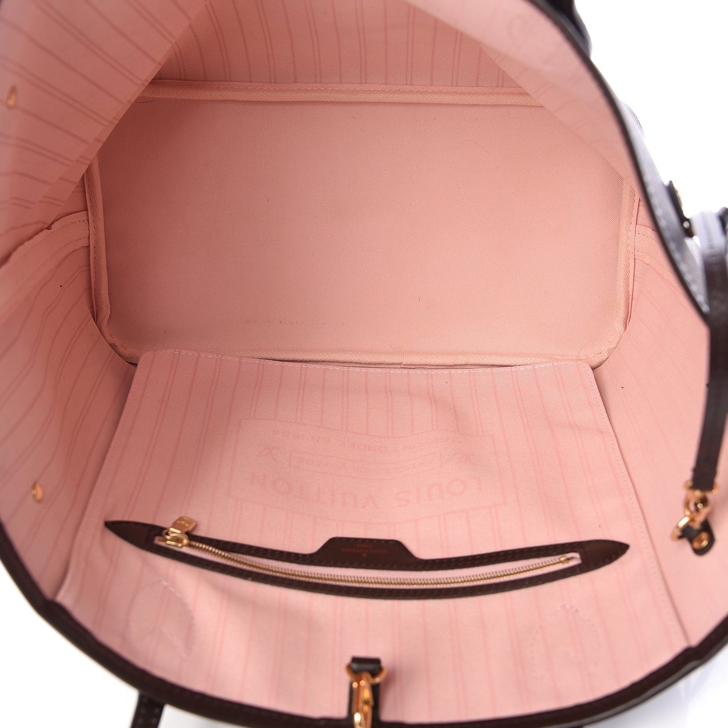 Damier Ebene Neo Neverfull MM Rose Ballerine