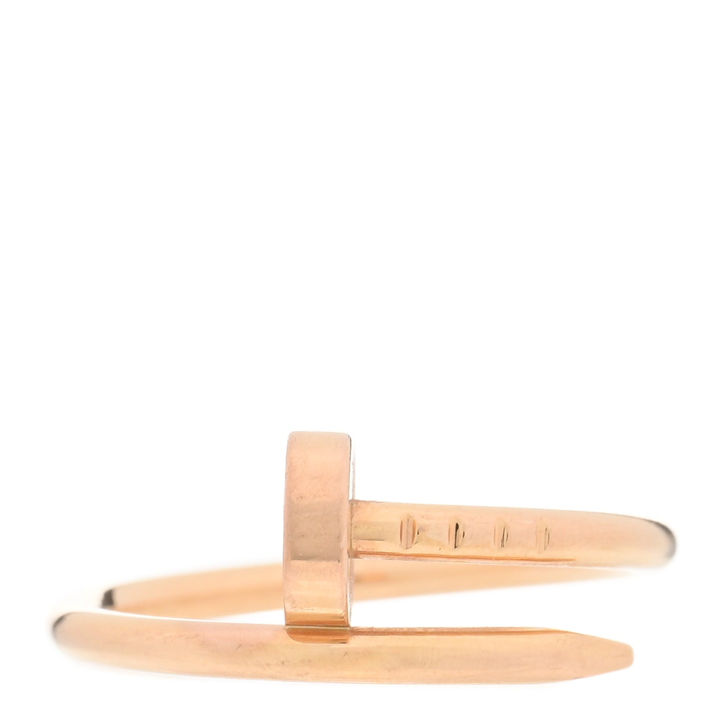18K Pink Gold Small Juste Un Clou Ring 49 4.75