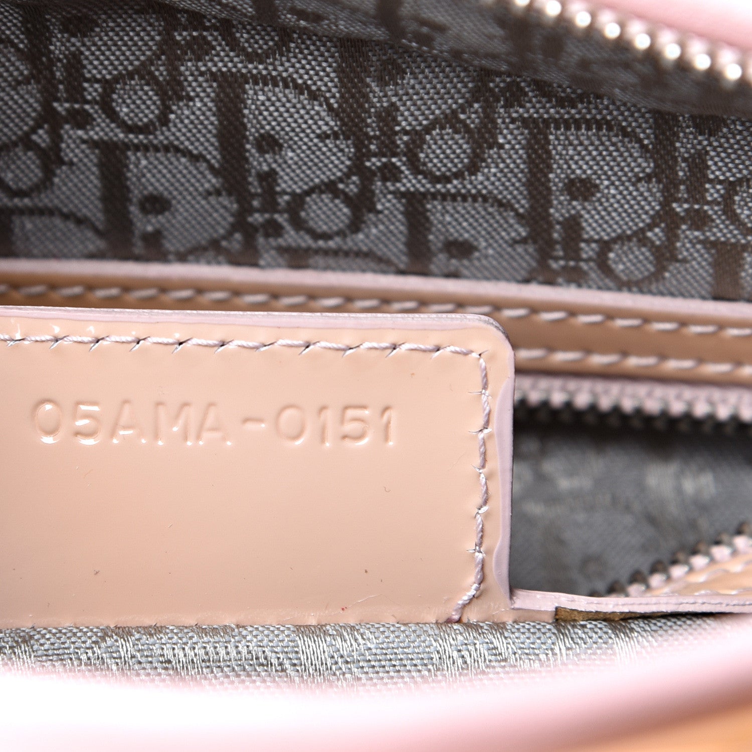 Christian Dior Patent Cannage Large Lady Dior Light Pink 6 of 15