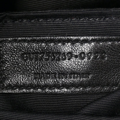 Saint Laurent Lambskin Wide Puffer Tote Black 7 of 10