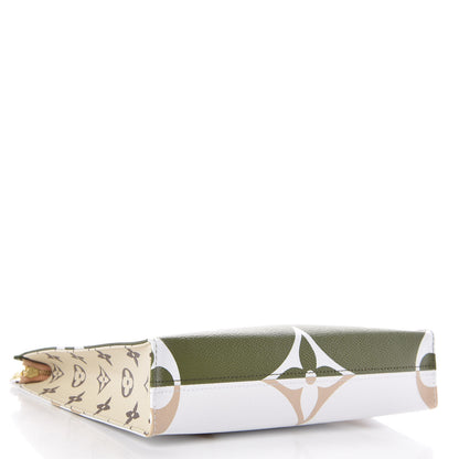 Louis Vuitton Monogram Giant Toiletry Pouch 26 Kaki 4 of 9