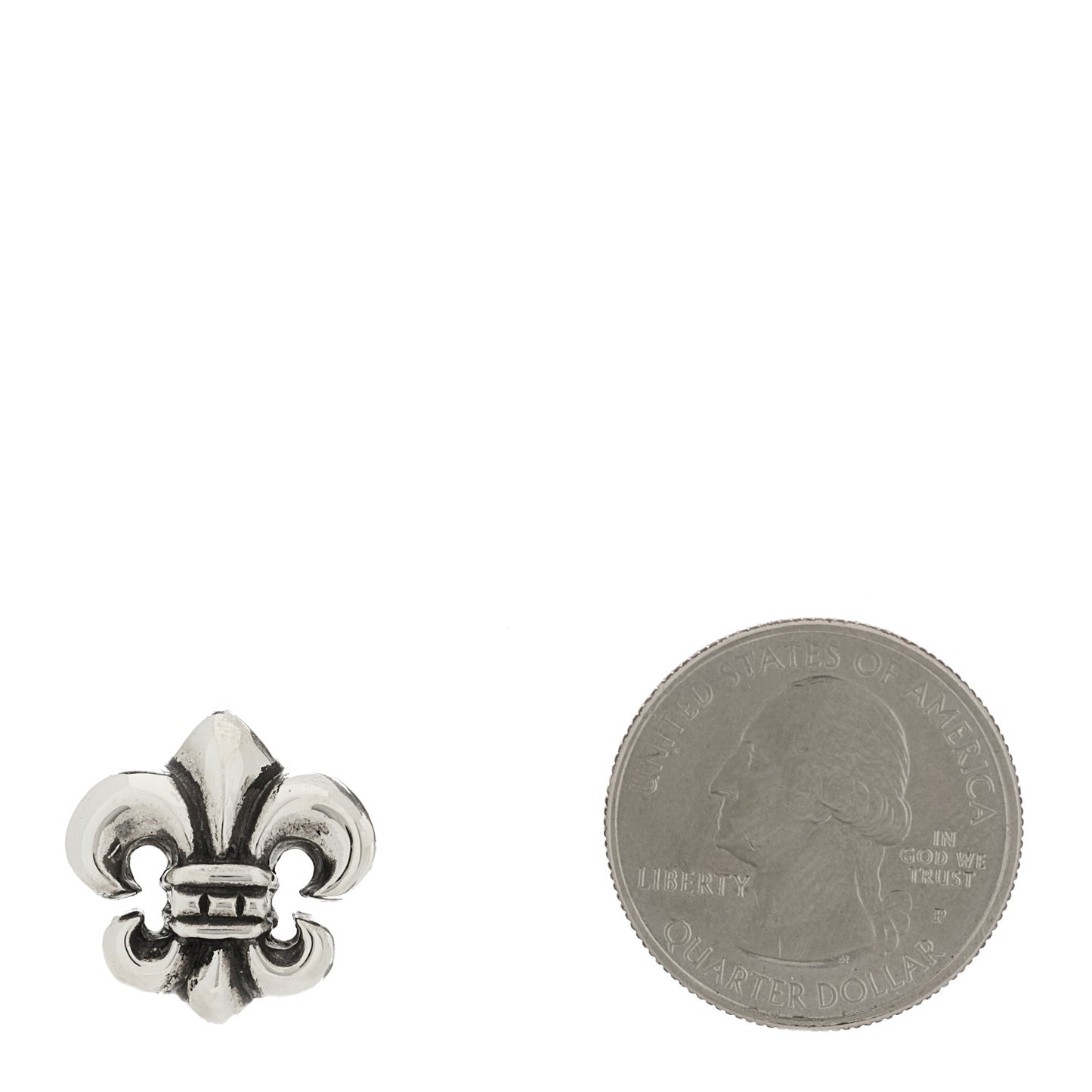 Sterling Silver Fleur de Lis Pin