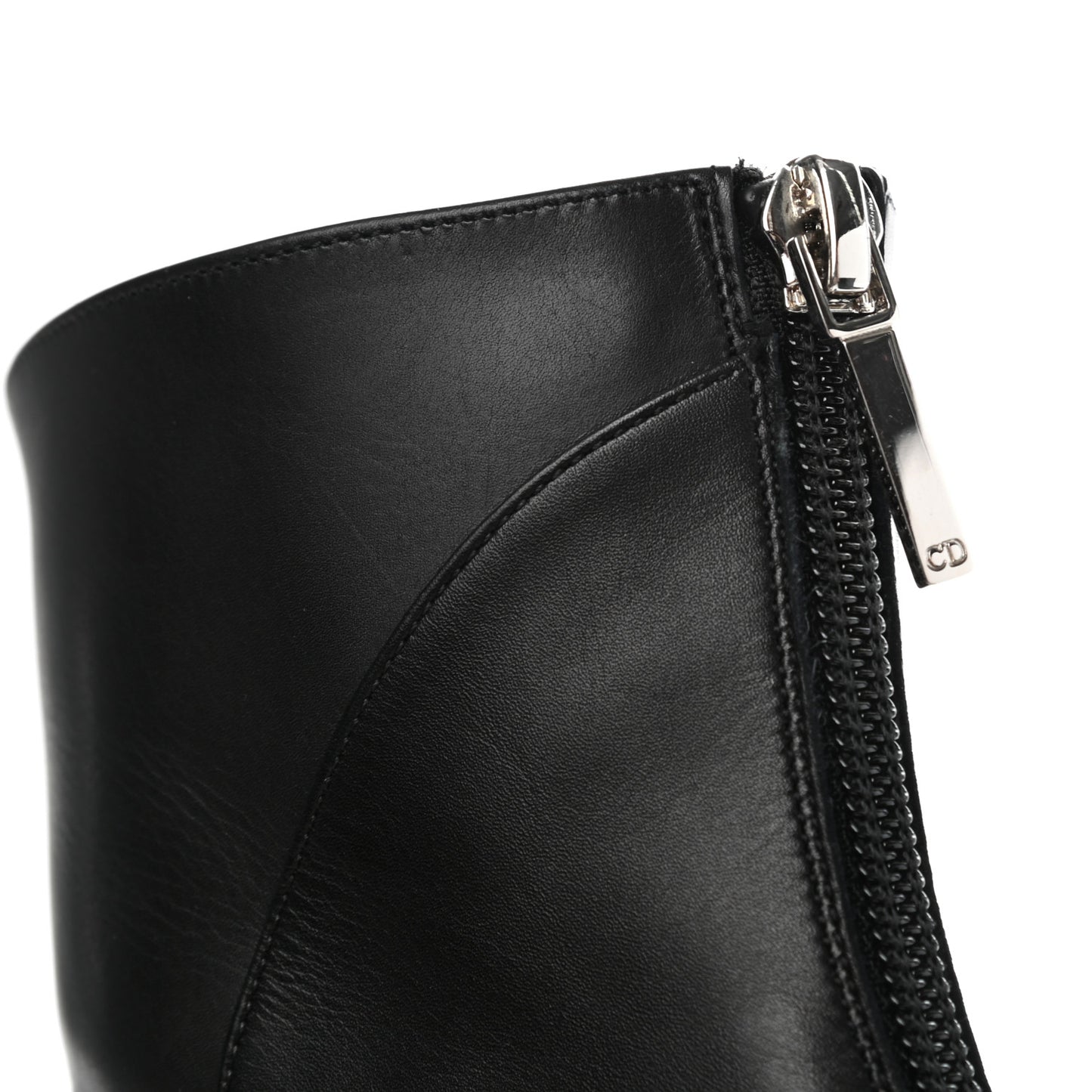 Calfskin Boots 38.5 Black
