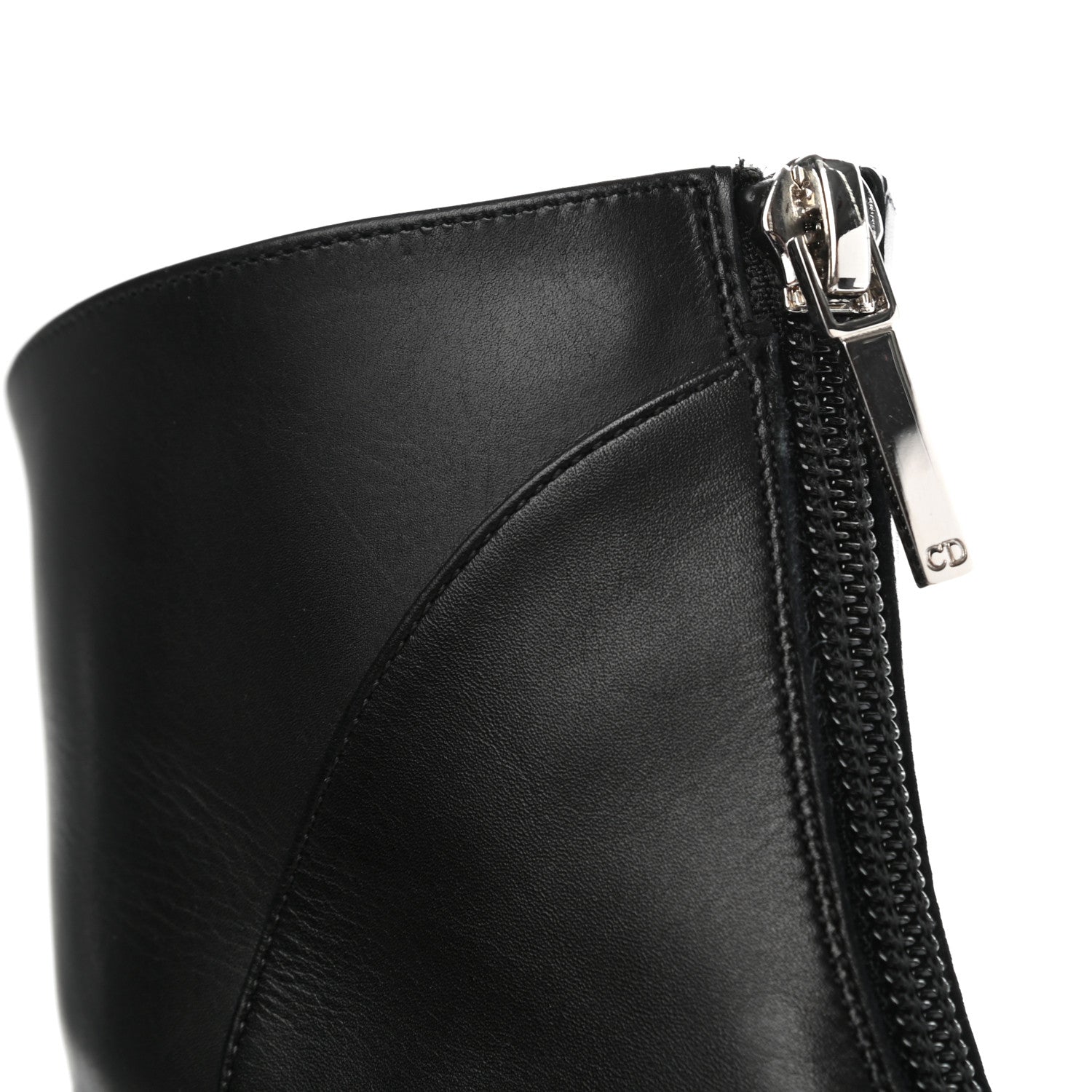 Christian Dior Calfskin Boots 38.5 Black 9 of 11