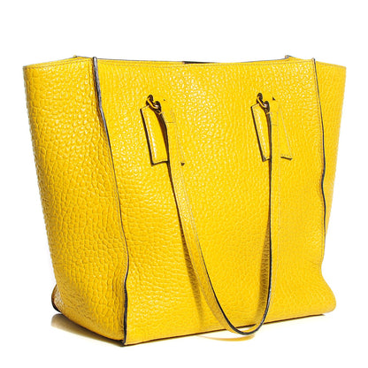 Burberry Heritage Grain Medium Woodbury Tote Straw 3 of 9