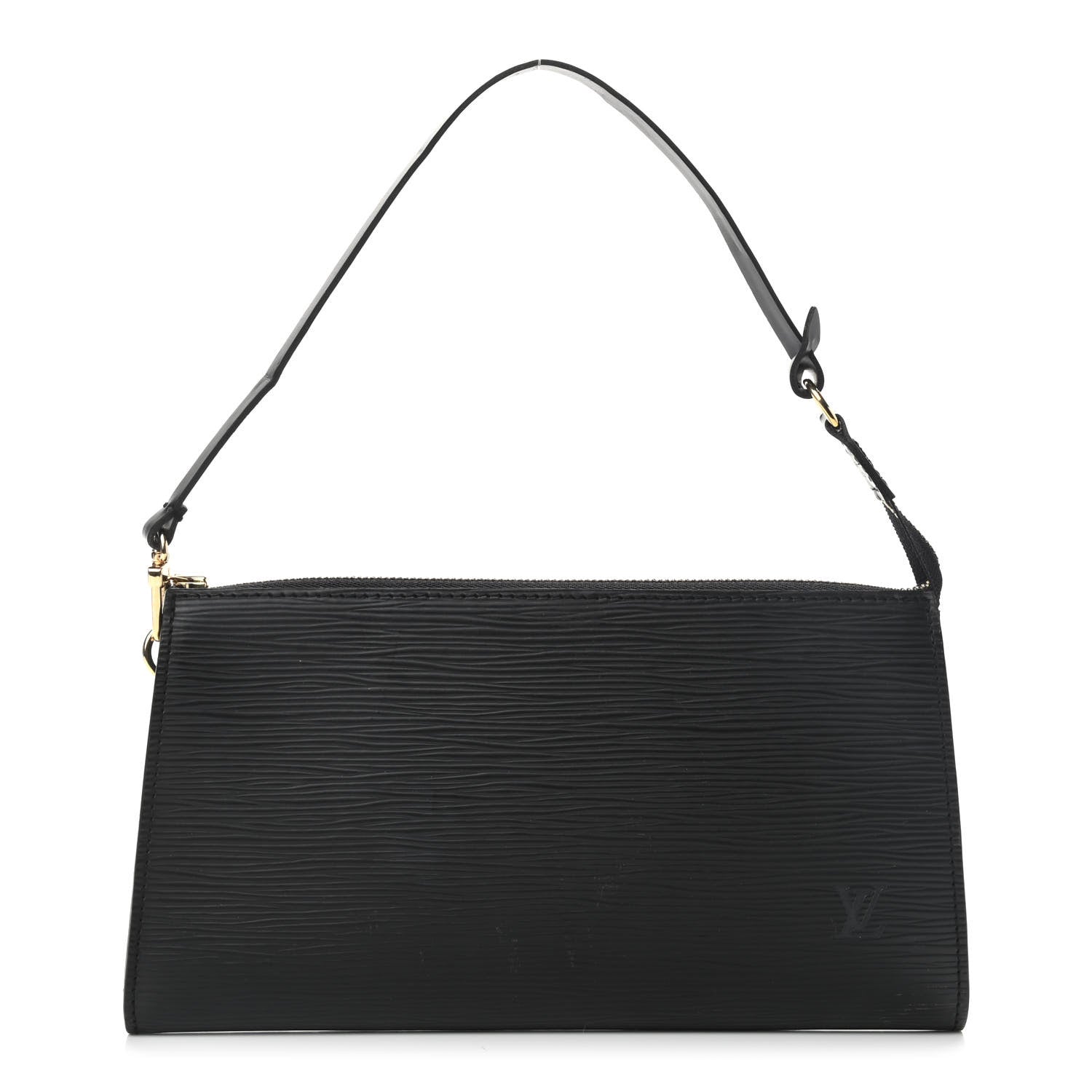 Louis Vuitton Epi Pochette Accessories 24 Black 1 of 10