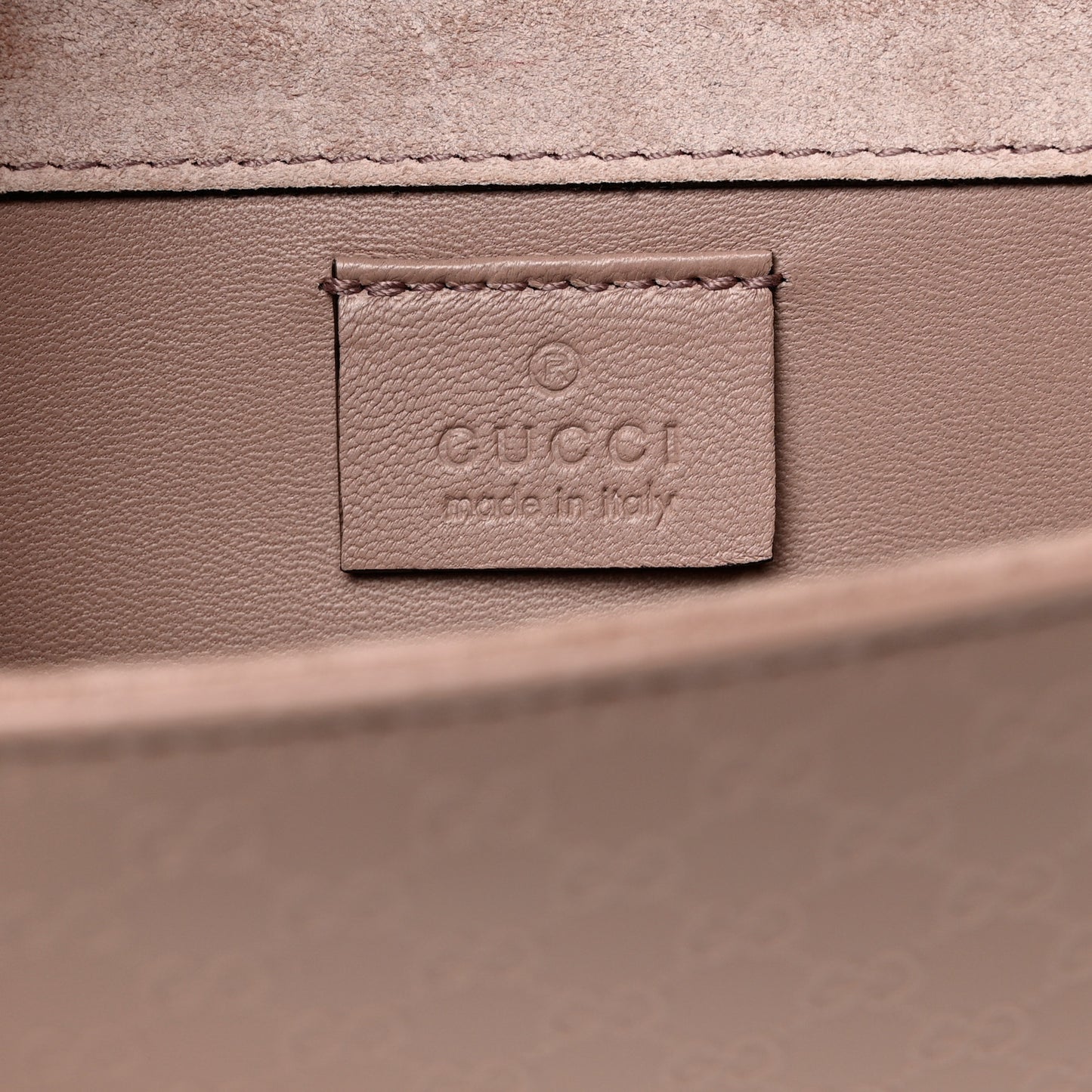 Patent Microguccissima Small Broadway Clutch Dark Cipria