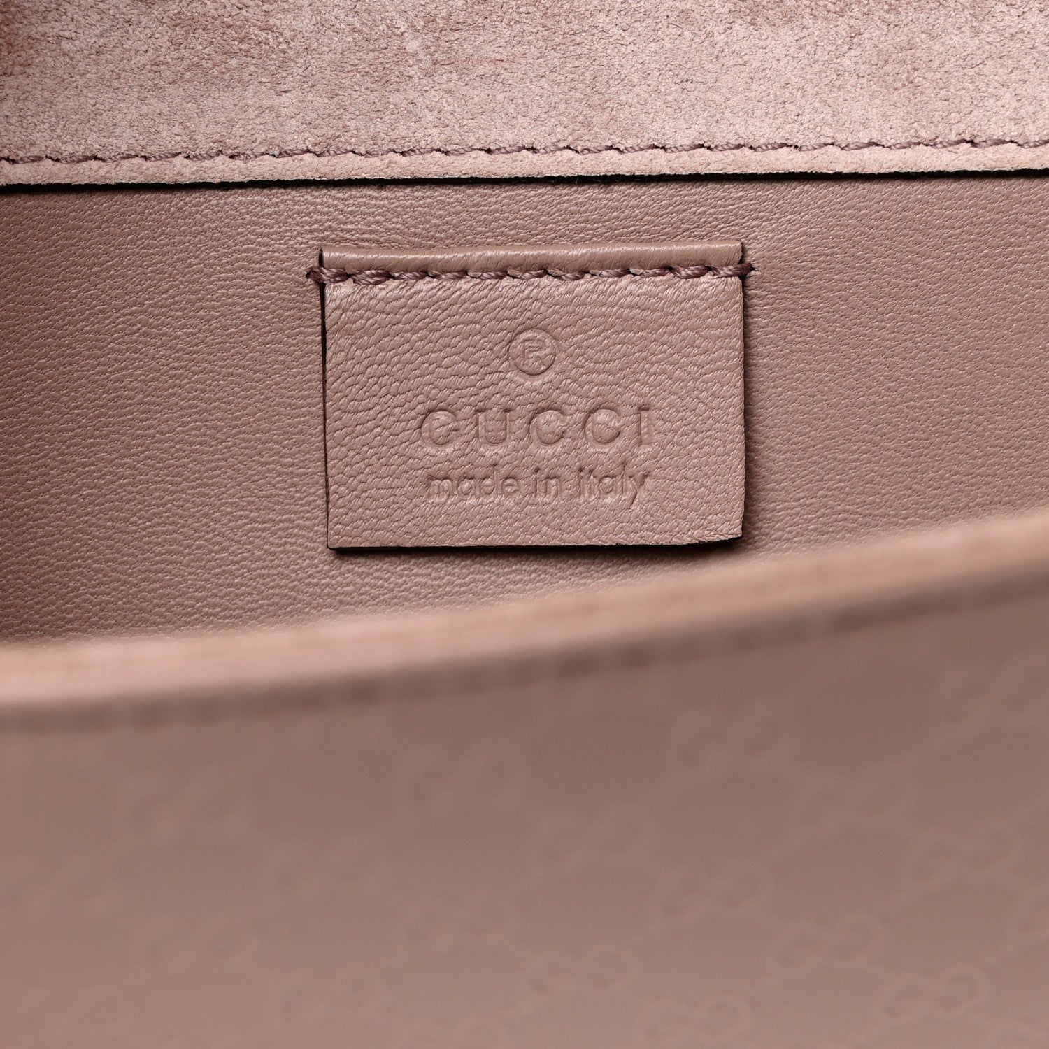 Gucci Patent Microguccissima Small Broadway Clutch Dark Cipria 6 of 7