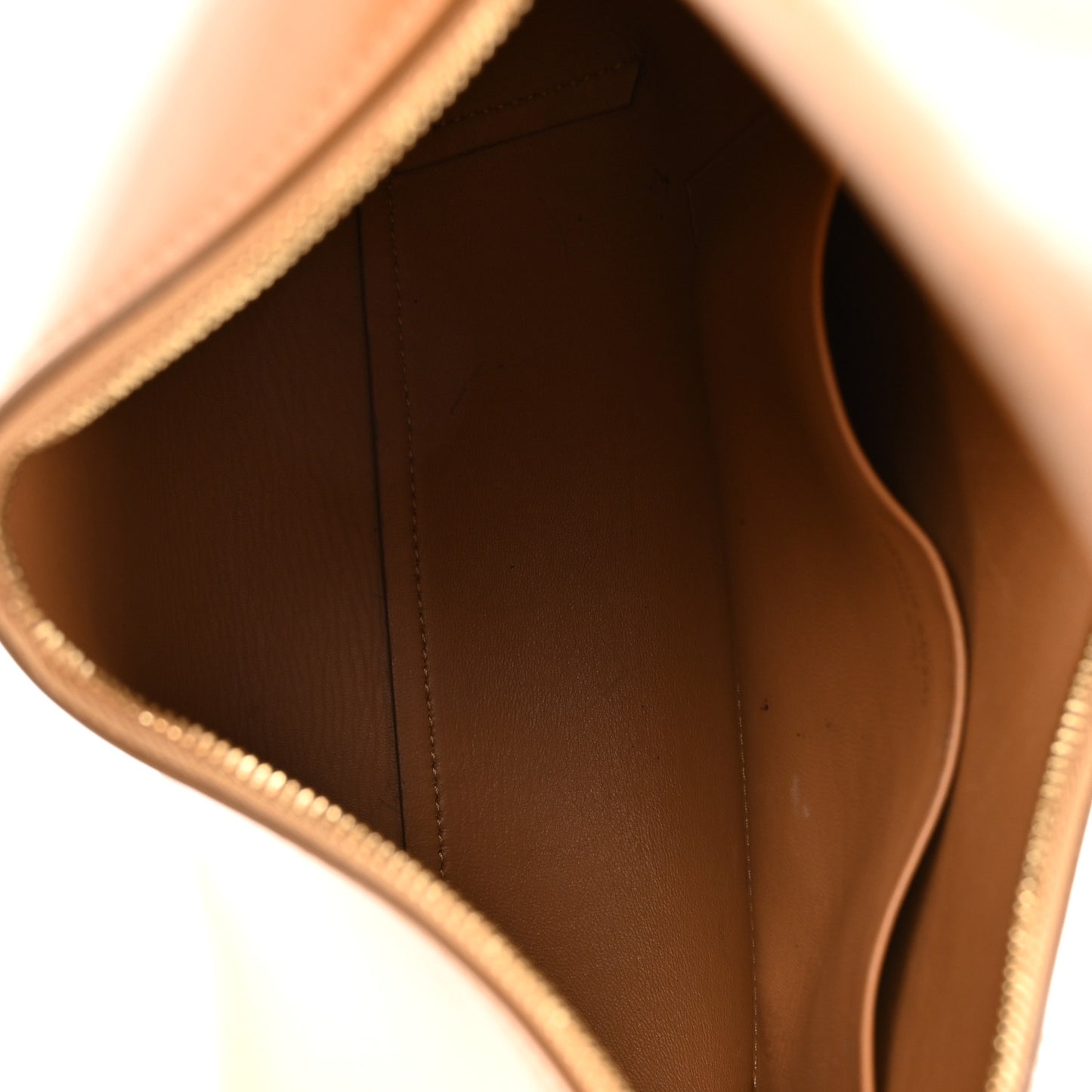 Polished Calfskin Small Soft Candy Shoulder Bag Caramel