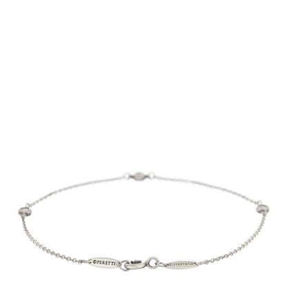 Tiffany Sterling Silver Diamond .09ct Elsa Peretti Diamonds By The Yard Bracelet 3 of 3