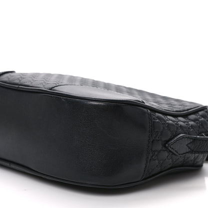 Gucci Microguccissima Mini Bree Messenger Bag Black 9 of 9