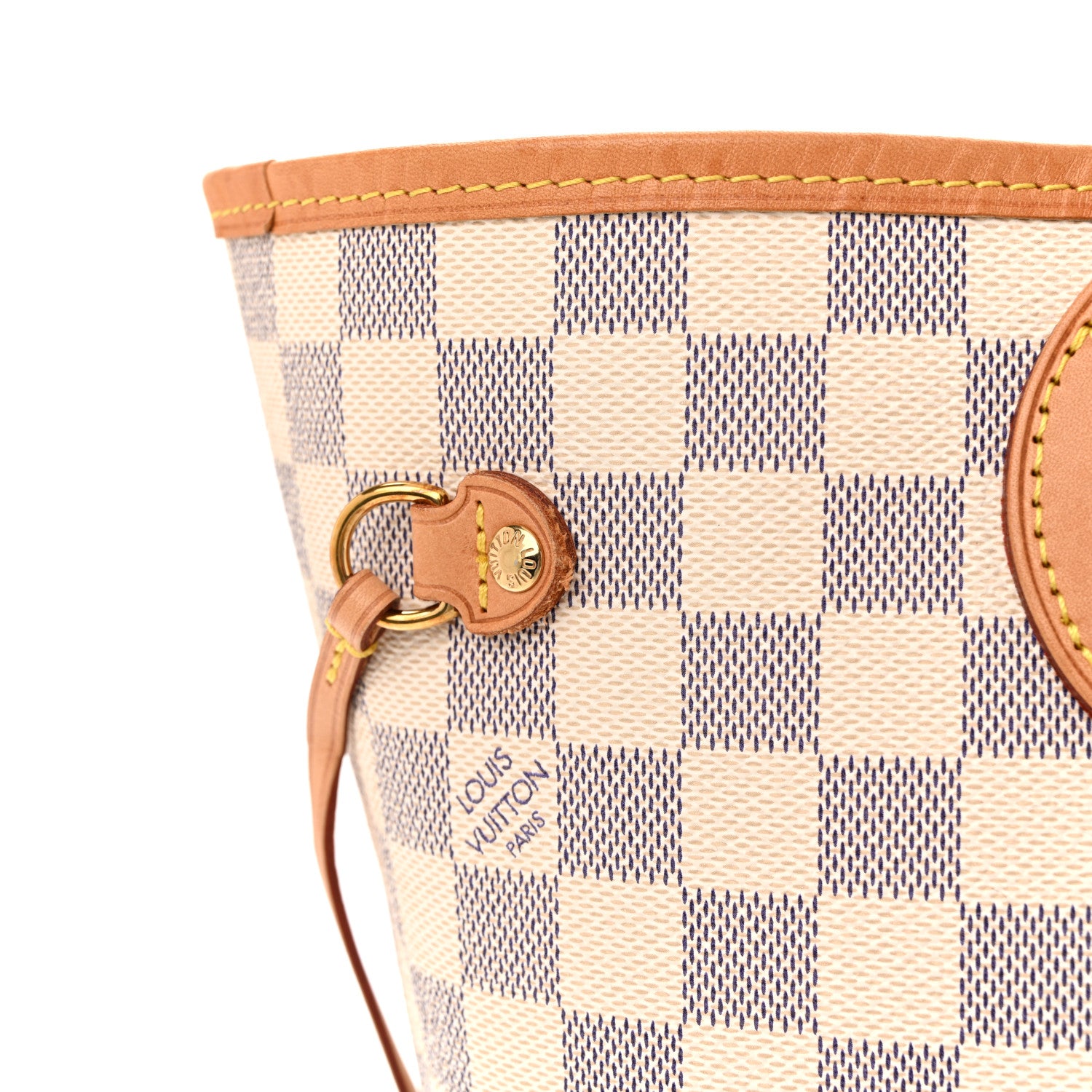 Louis Vuitton Damier Azur Neo Neverfull MM Rose Ballerine 11 of 13