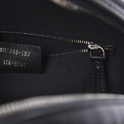 Fendi Shiny Nappa Trapuntata Mini Backpack Black 8 of 9