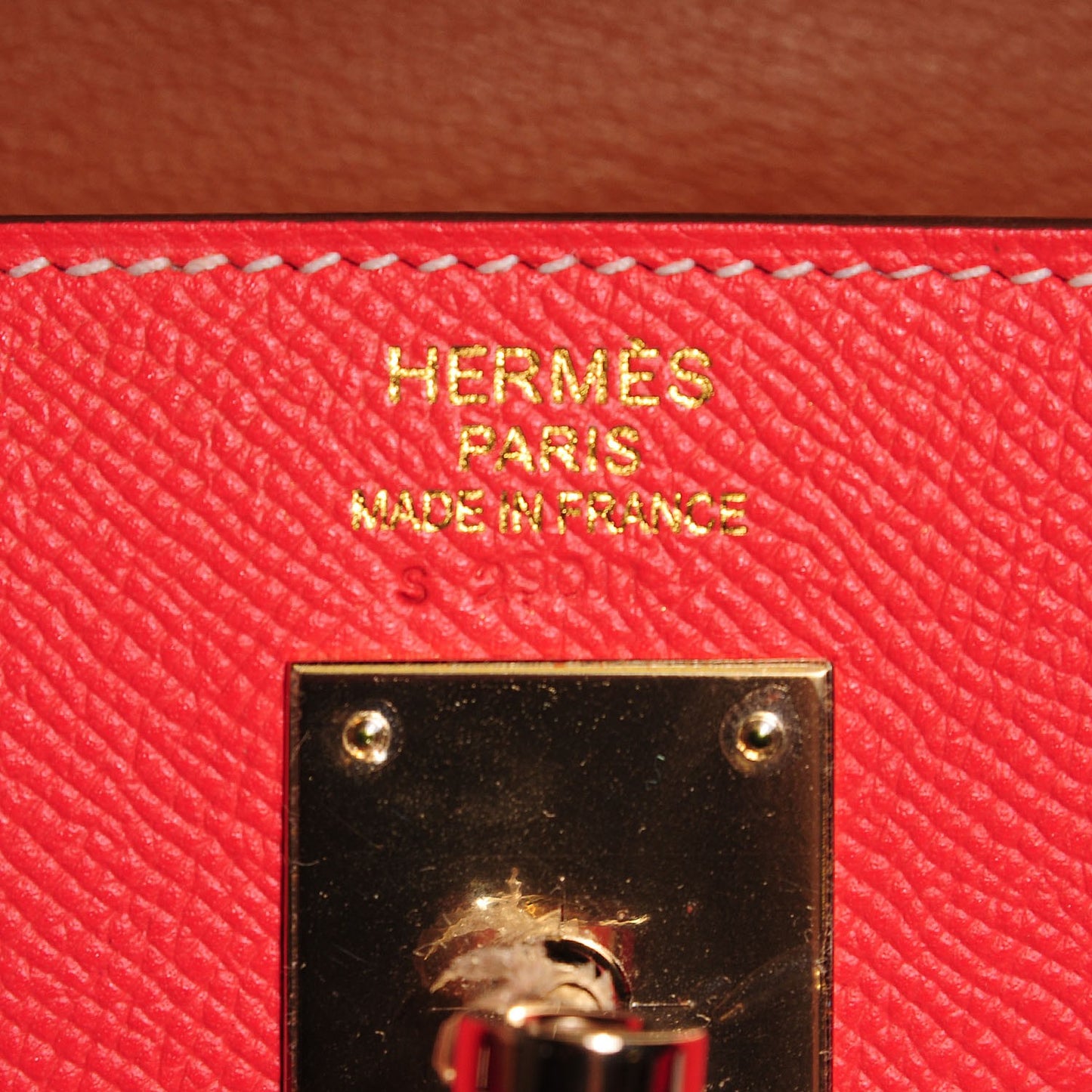 Epsom Verso Kelly Retourne 35 Rose Jaipur Gold