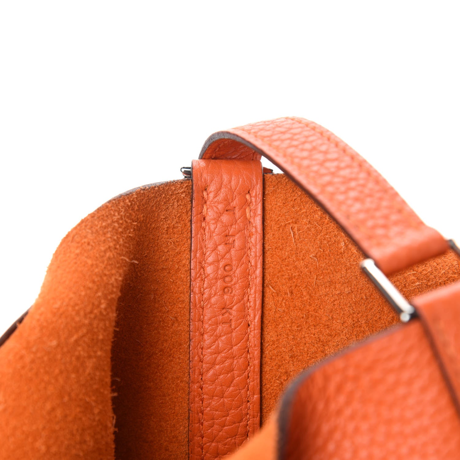 Hermes Taurillon Clemence Picotin Lock 18 PM Orange 9 of 11