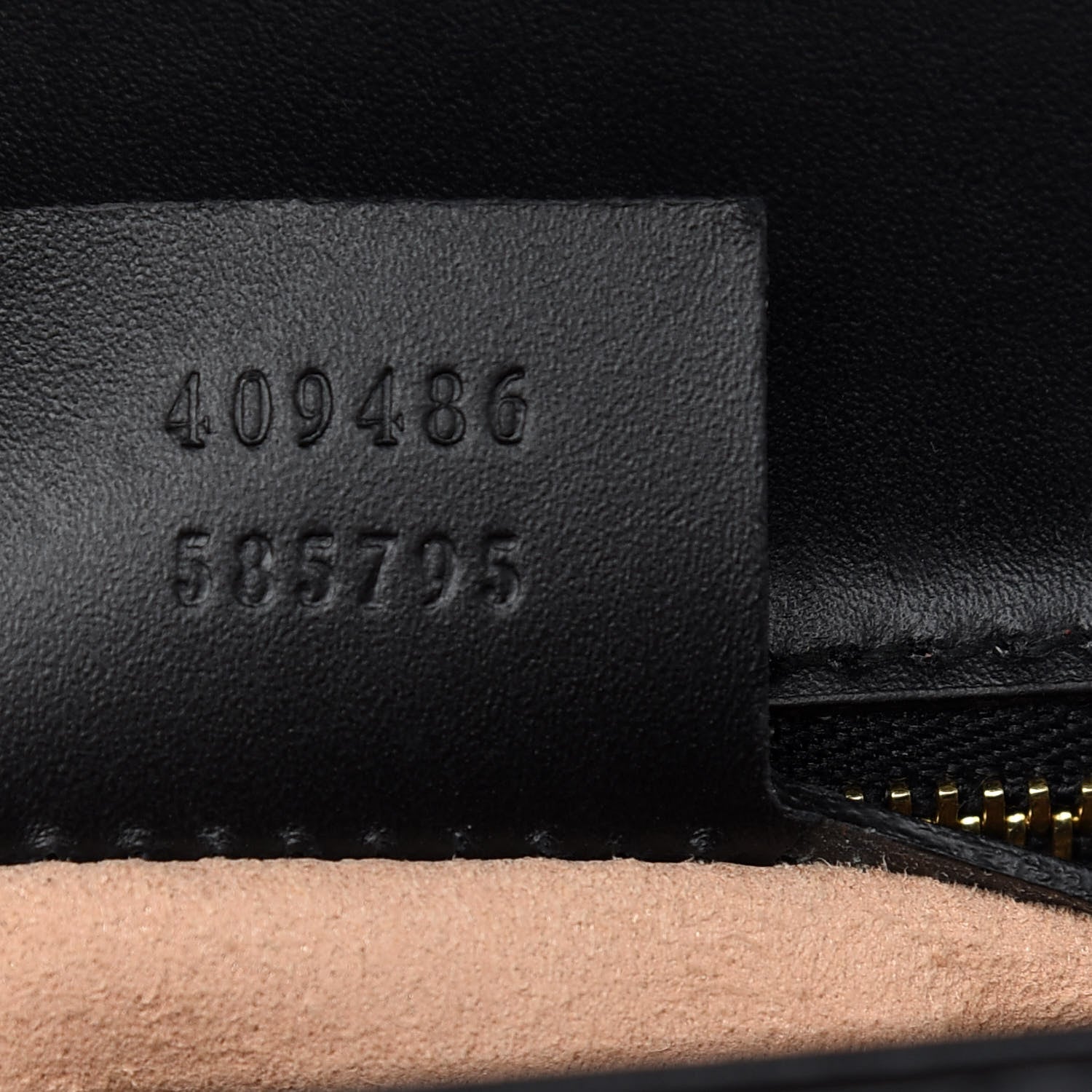 Gucci Guccissima Medium Padlock Shoulder Bag Black 7 of 10