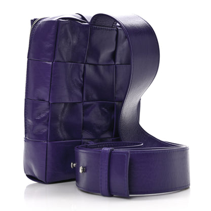 Bottega Veneta Calfskin Intreccio Mini Cassette Sling Bag Unicorn 2 of 8