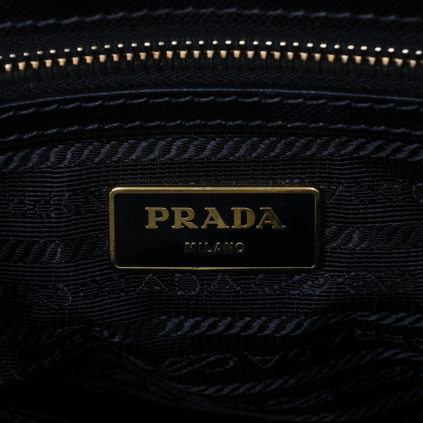Saffiano Lux Large Tote Nero Black