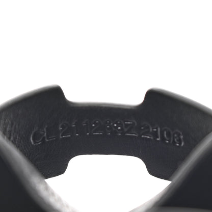 Hermes Calfskin Calya Mules 35 Black 9 of 9