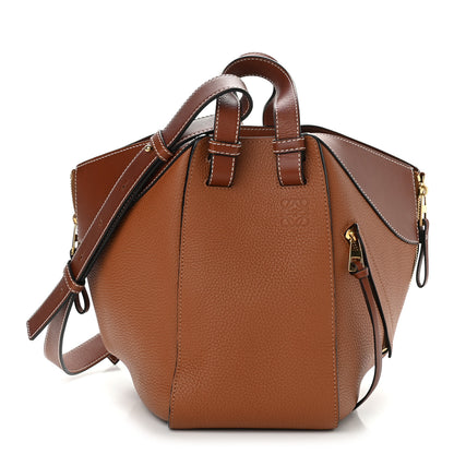 Loewe Grained Calfskin Small Hammock Shoulder Bag Tan 1 of 9