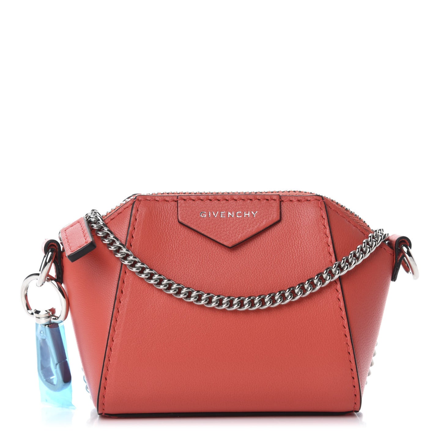 Lambskin Baby Antigona Coral