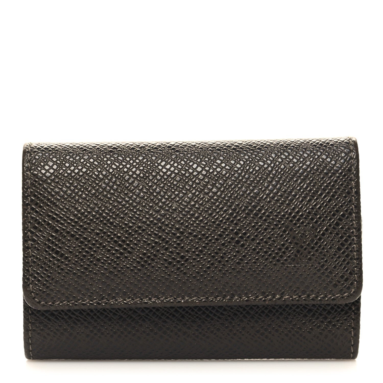 Louis Vuitton Taiga 6 Key Holder Grizzli 1 of 7